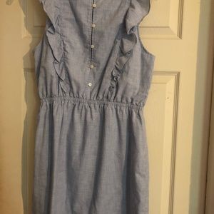 Madewell sz6 chambray blue dress